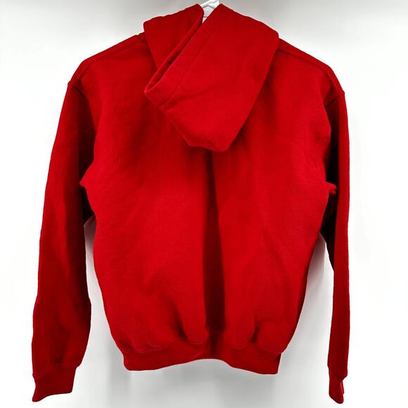 Majestic Fanatics Utah Utes Campus Pullover Hoodie Fleece Graphic Pocket Red M - Picture 4 of 4